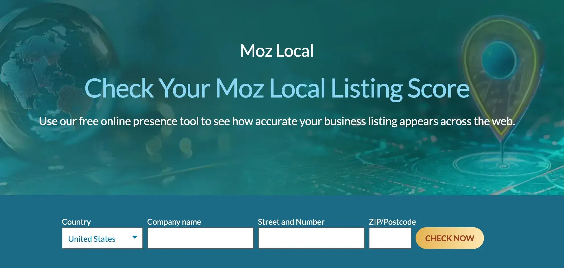 website optimization tools, Moz Local Listing Score