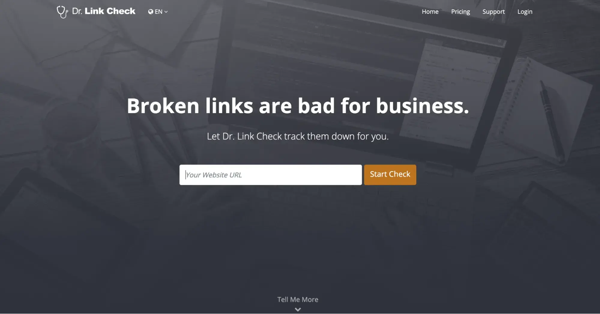 website quality assurance by checking for broken links with drlinkcheck