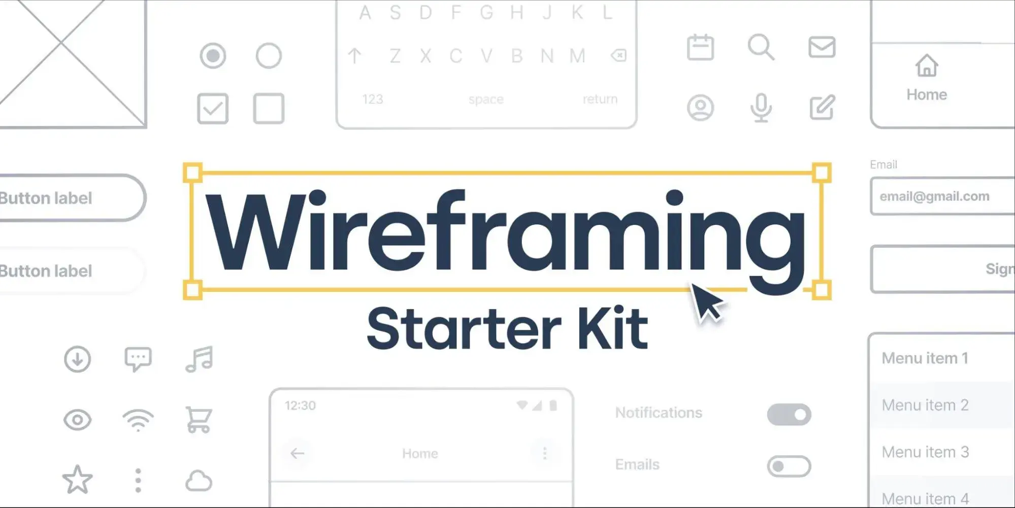 the wireframing starter kit for figma