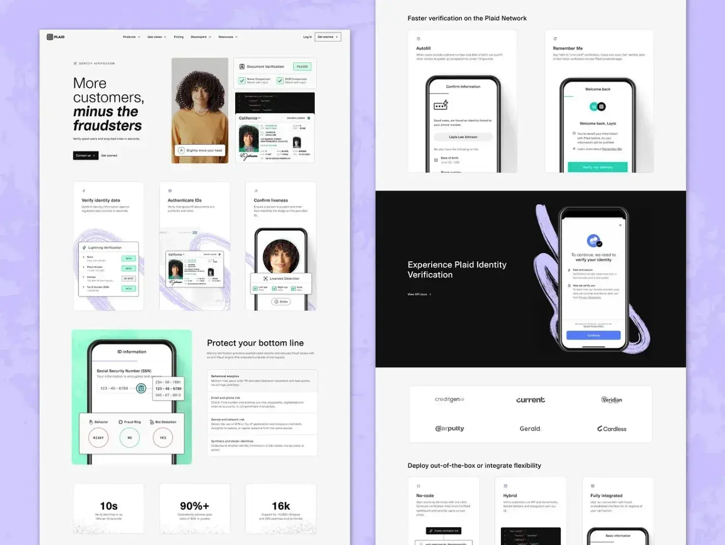 an example of a high-fidelity wireframe for a website