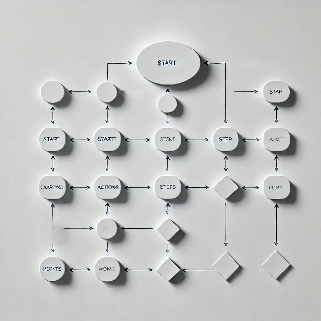 how to make a concept map; example of a flowchart generated by chatgpt