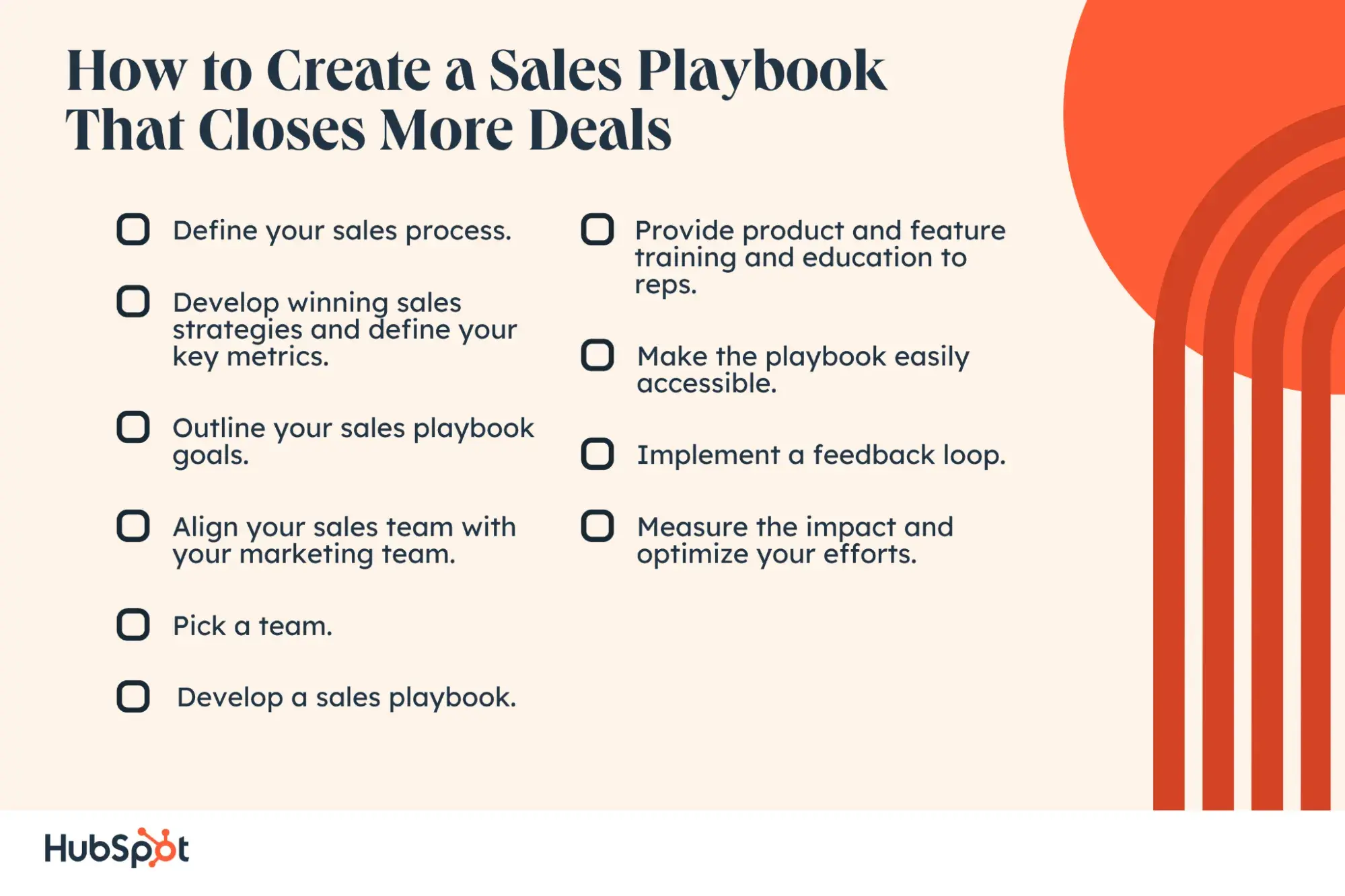 sales playbook steps