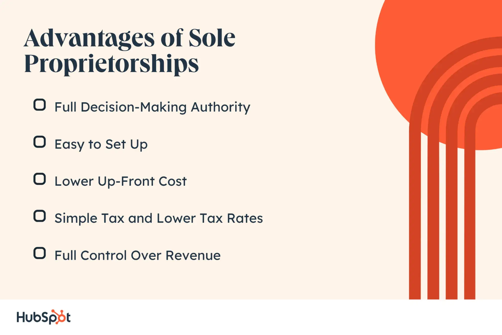 advantages of sole proprietorships