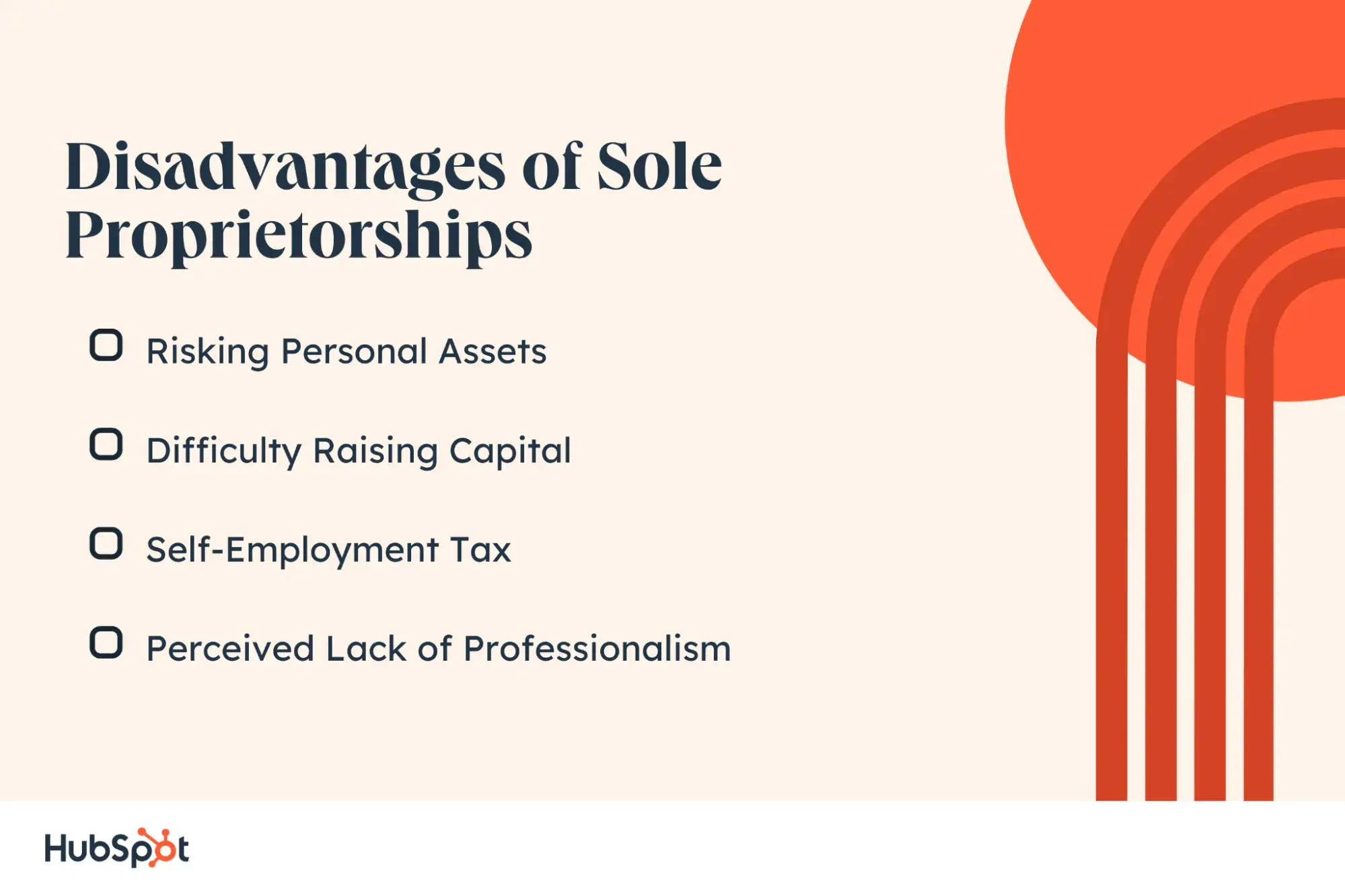 Disadvantages of Sole Proprietorships