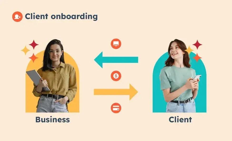 What is client onboarding? Client onboarding helps clients get acquainted with a business’ working process.