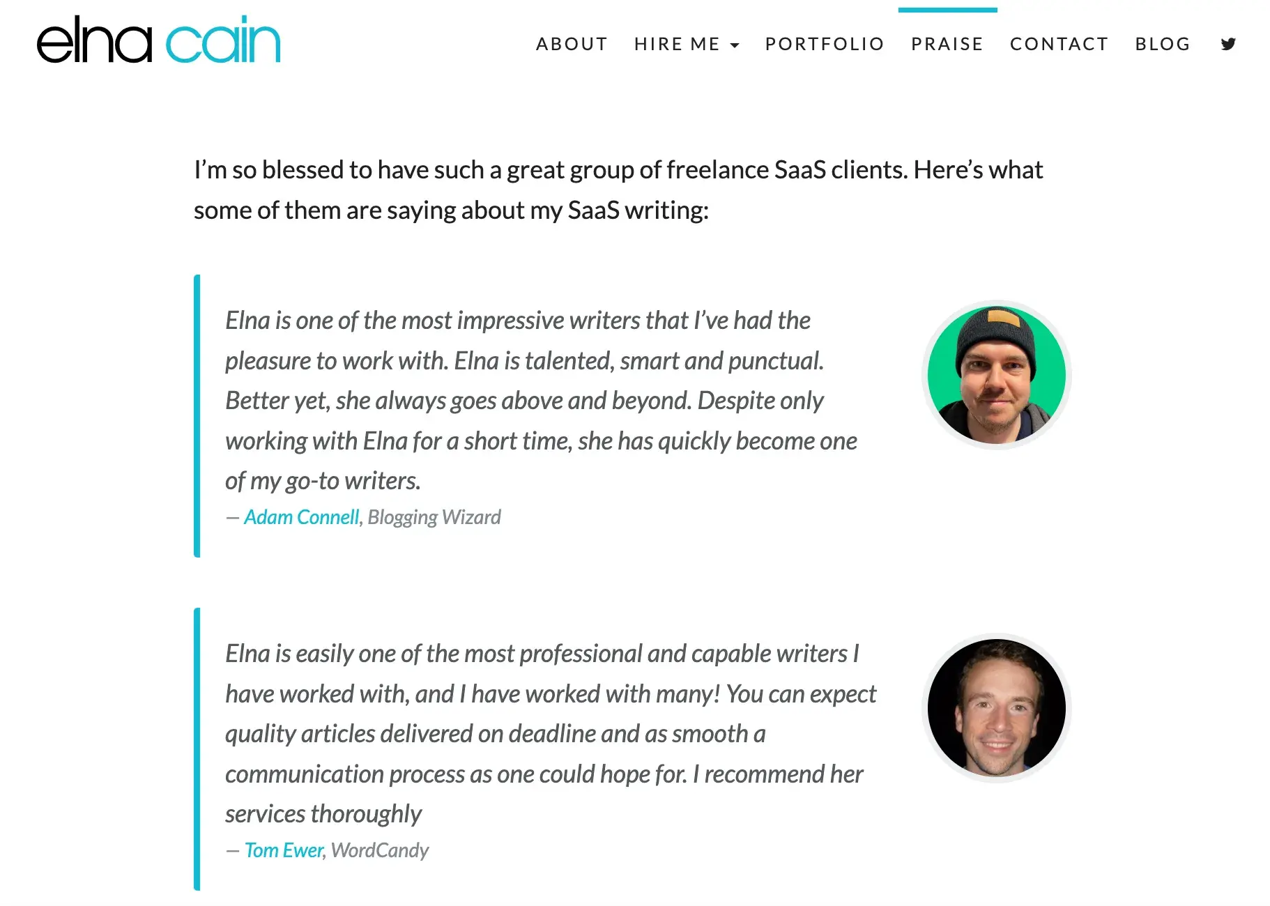 testimonials used as social proof by elna cain, what is social proof