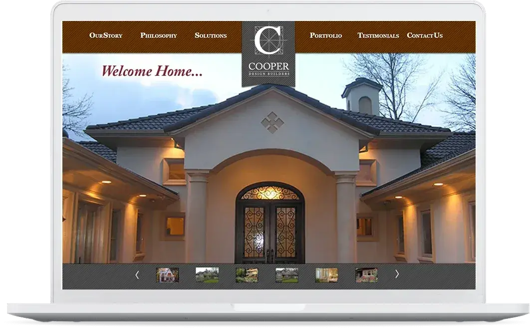 Cooper Design Builders’ website